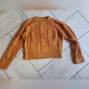 Bates Sisters Boutique Pumpkin Chunky Sweater